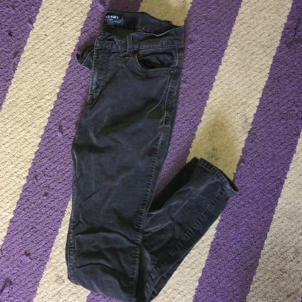 cordless old navy rockstar mid rise pants